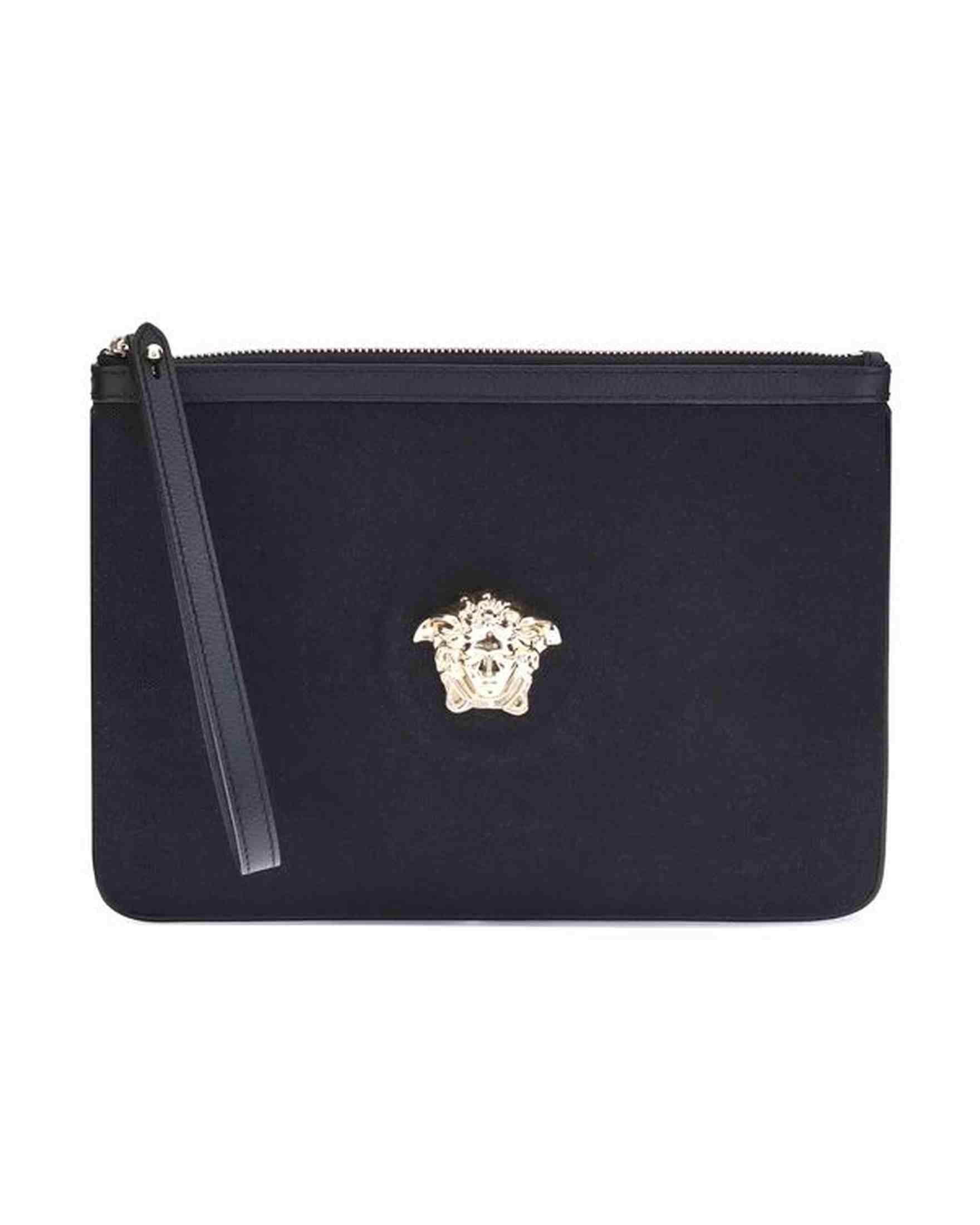 Versace Canvas Medusa Pouch Glam Steals