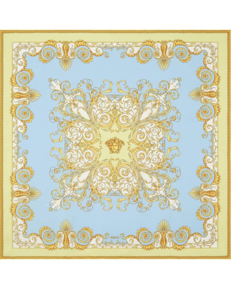 Versace Clear Blue Scarf Scarves Hats & Gloves