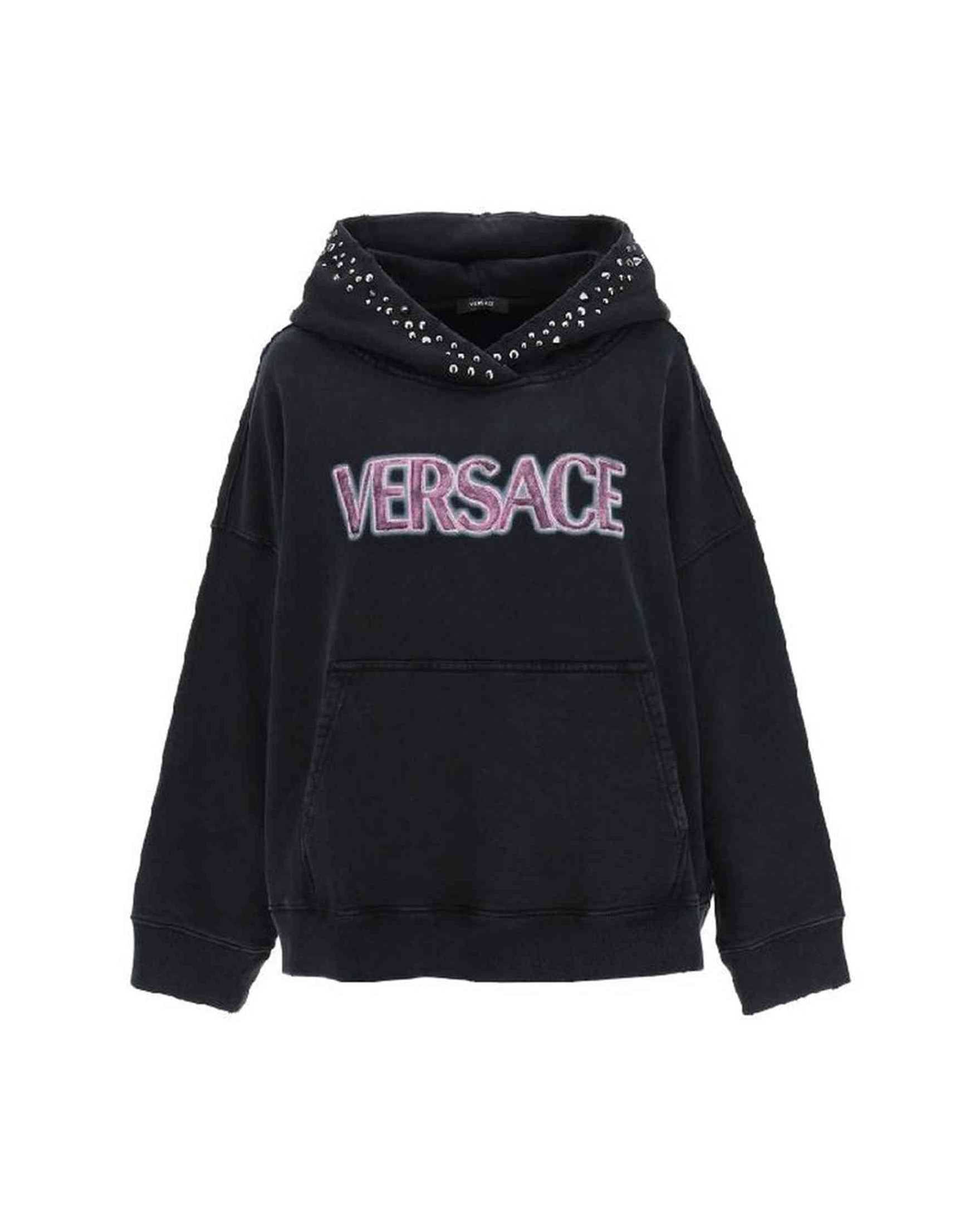Versace Cotton Logo Sweat-Shirt Glam Steals