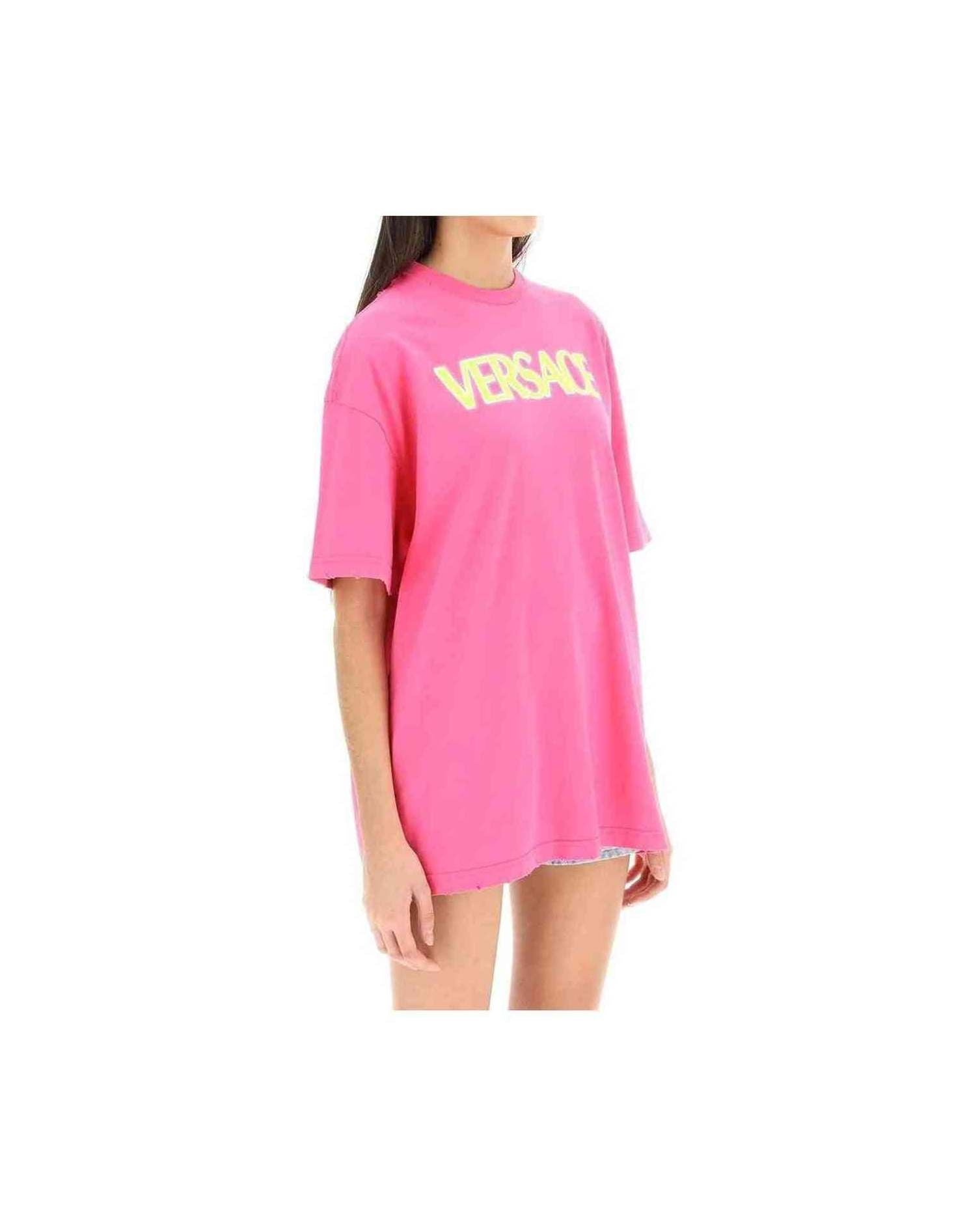 Versace Cotton Logo Top Glam Steals