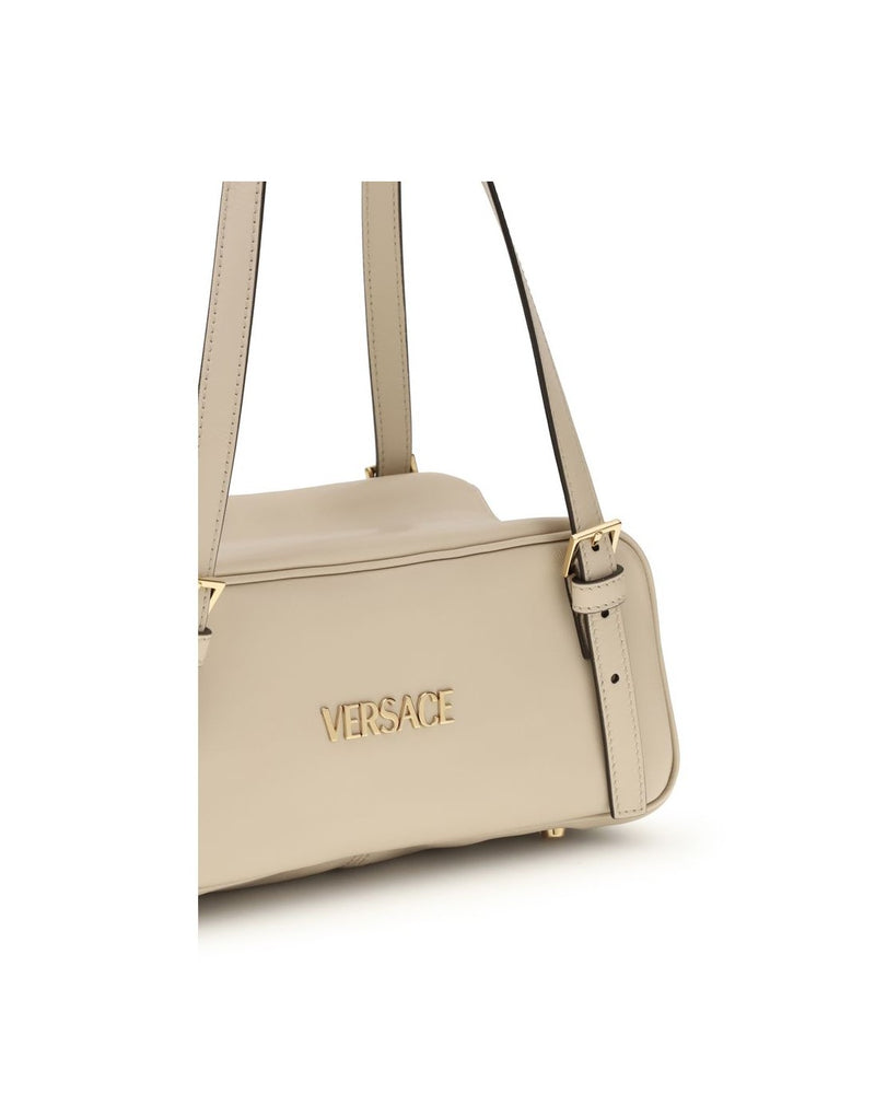 Versace Cream Lamb Ovis Aries Shoulder Bag Glam Steals