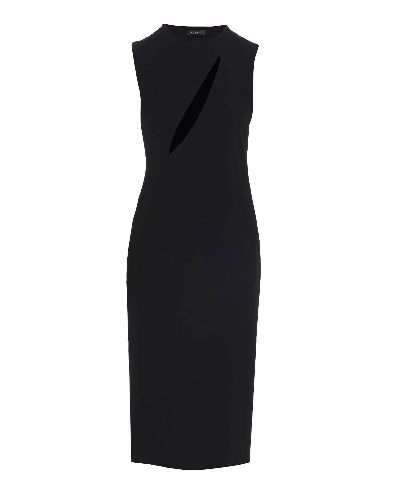 Versace Cut Out Midi Dress Glam Steals