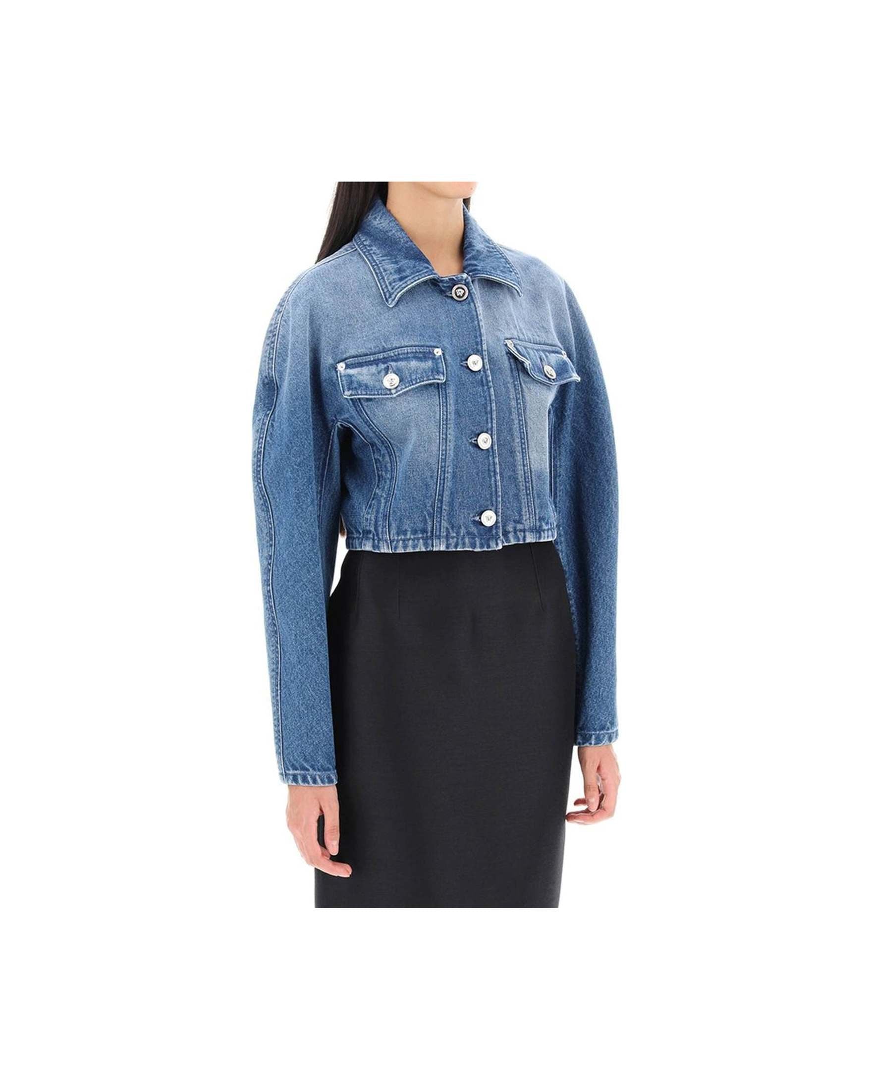 Versace Denim Jacket Glam Steals