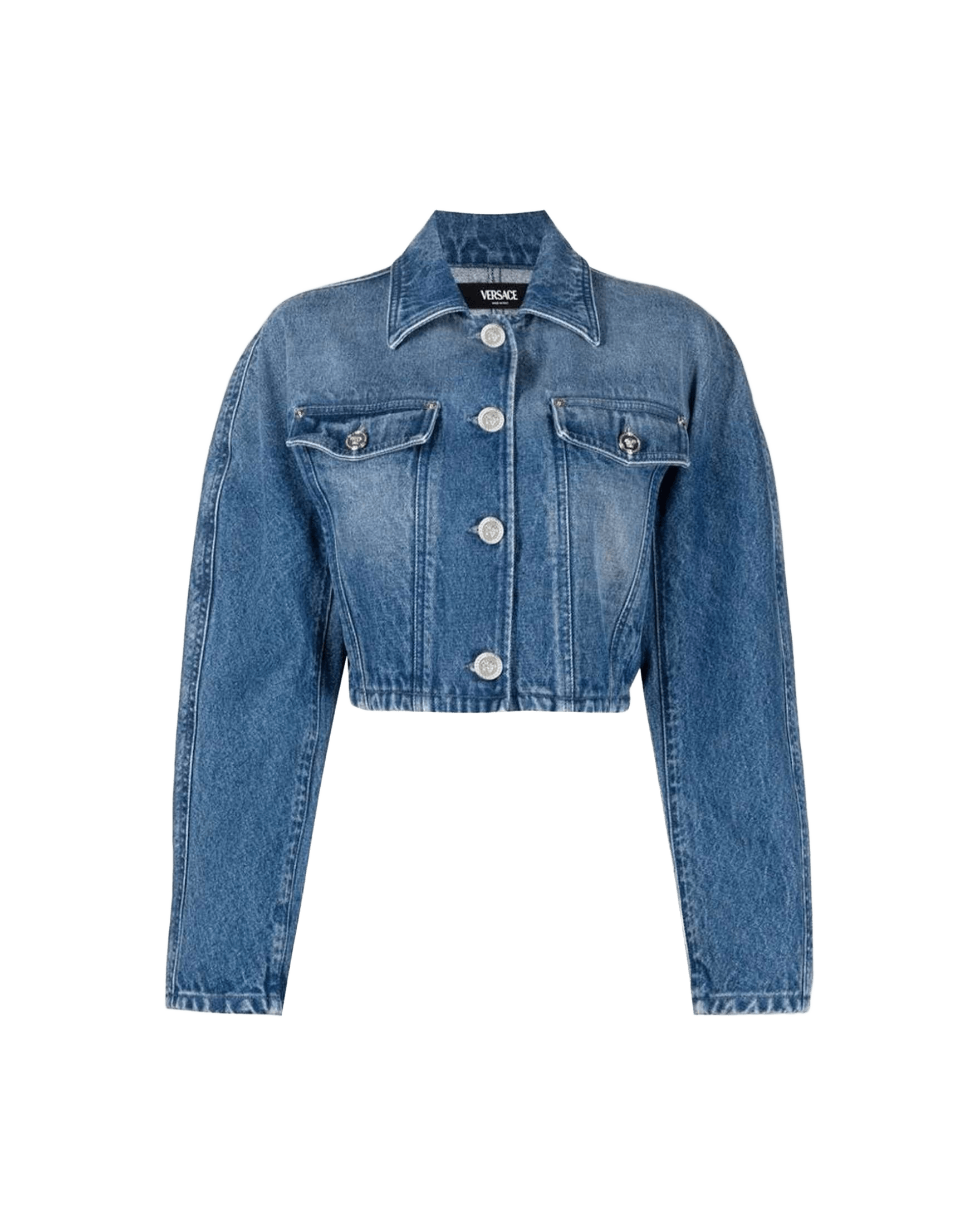 Versace Denim Jacket Glam Steals