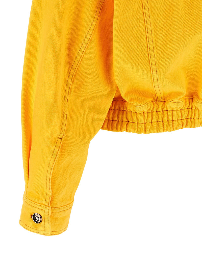 Versace Denim Over Bluson Jacket Glam Steals