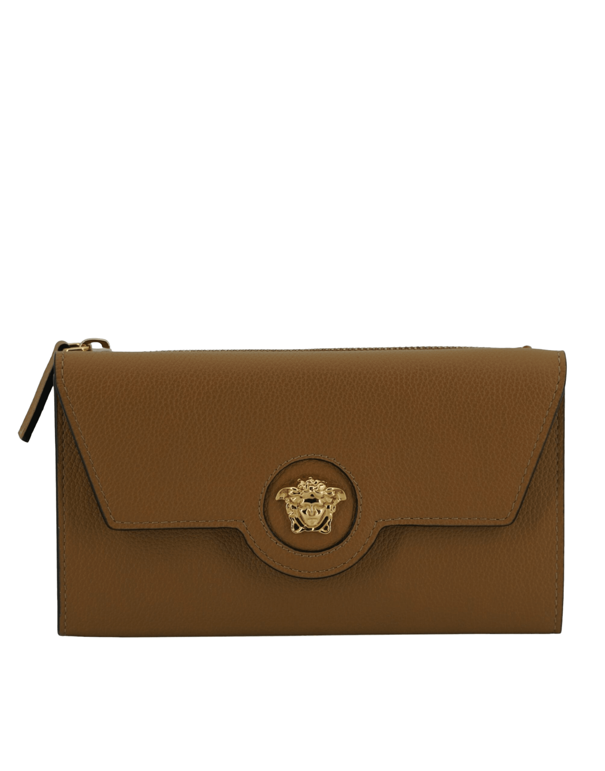 Versace Elegant Calf Leather Wallet With Medusa Logo Glam Steals