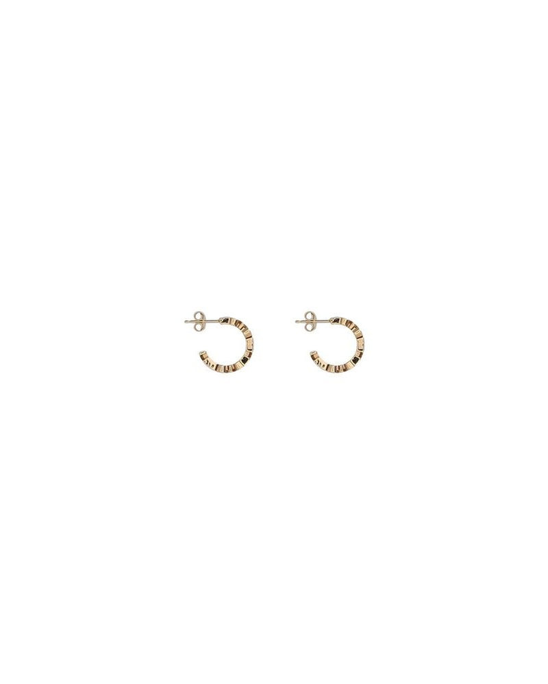 Versace Gold Brass Earrings Glam Steals