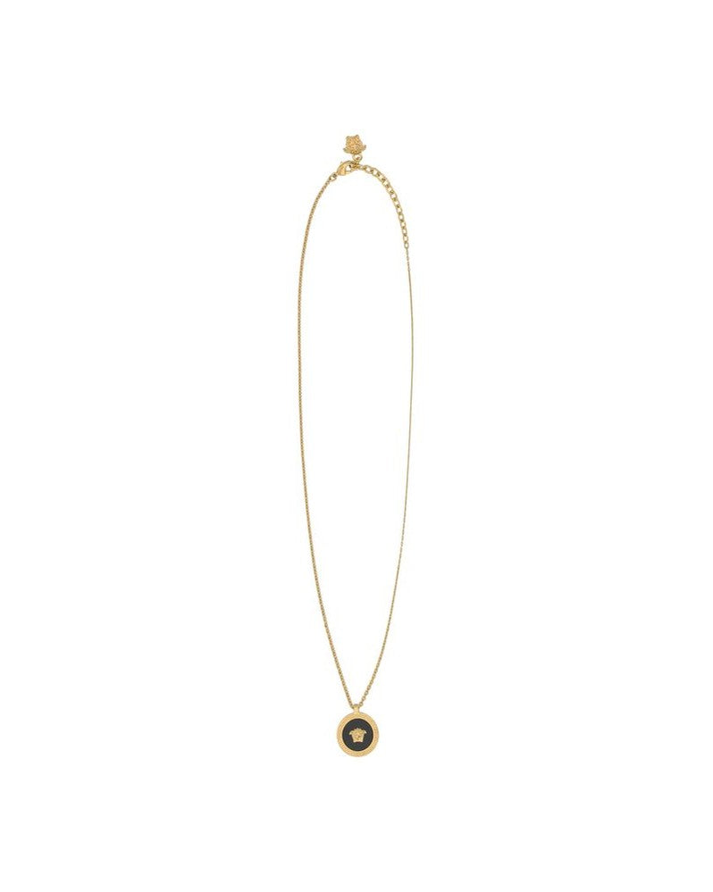 Versace Gold Brass Necklace Glam Steals