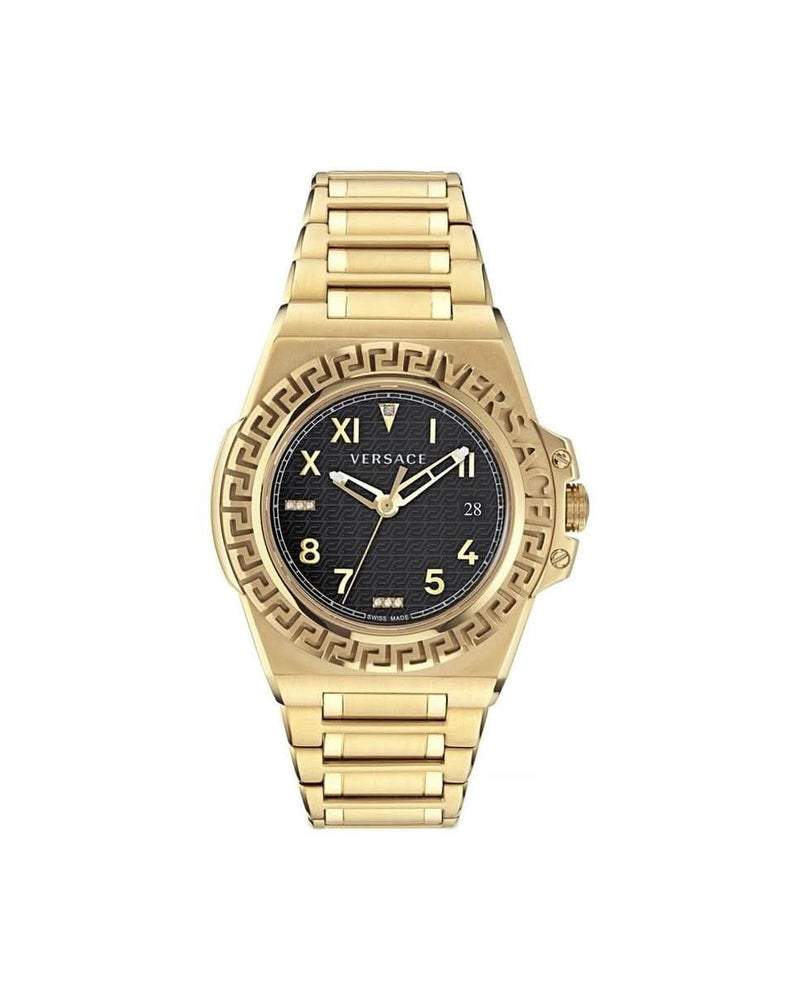 Versace Gold Stainless Steel Dress Watch Glam Steals