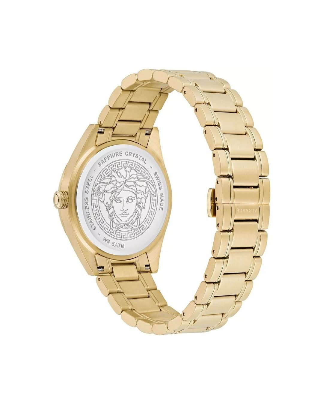 Versace Gold Stainless Steel Dress Watch Glam Steals