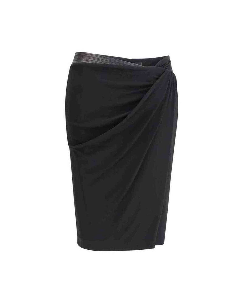 Versace Jersey Draped Skirt Glam Steals