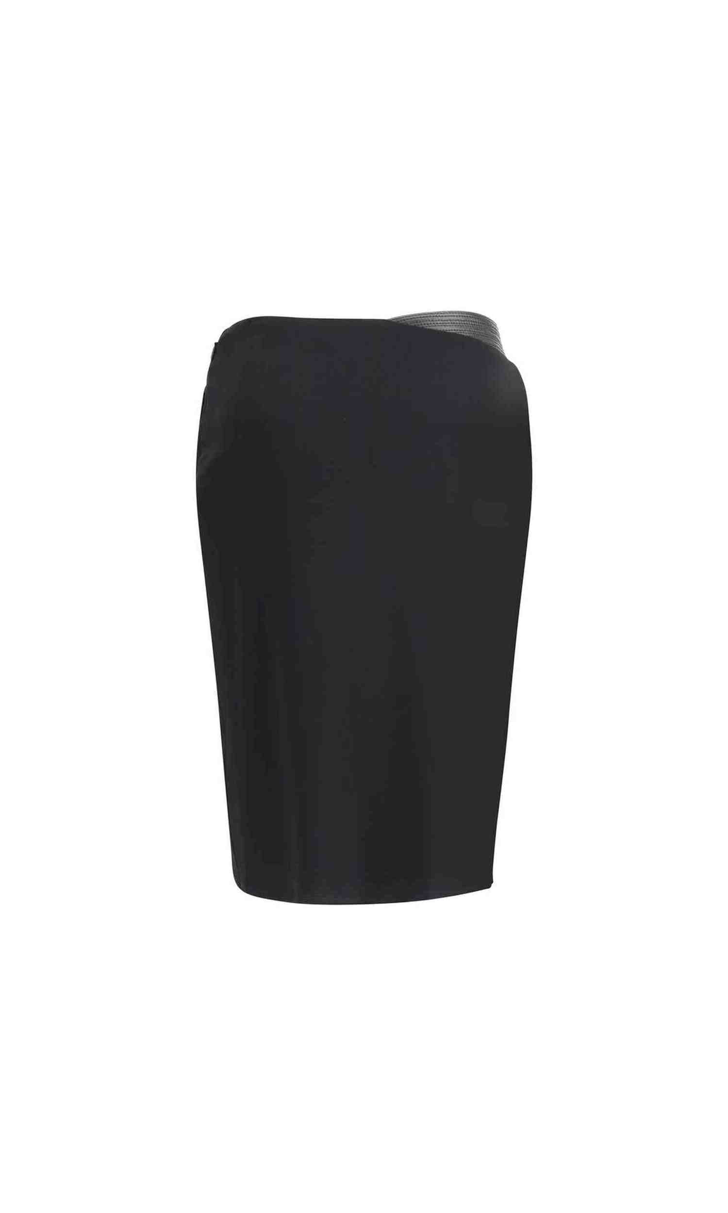 Versace Jersey Draped Skirt Glam Steals