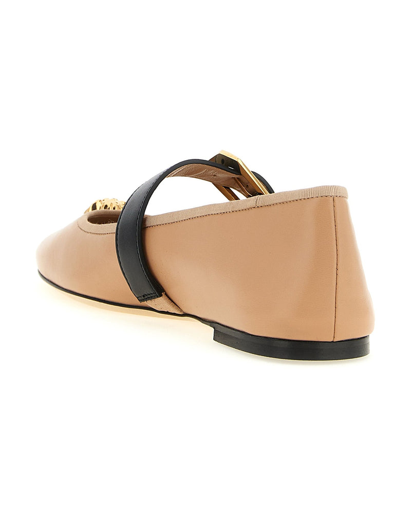 Versace La Medusa Ballet Flats Flat Shoes