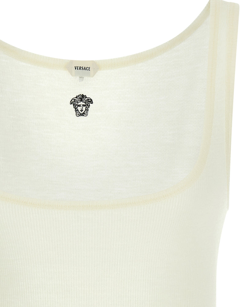 Versace La Medusa Embroidery Top Glam Steals
