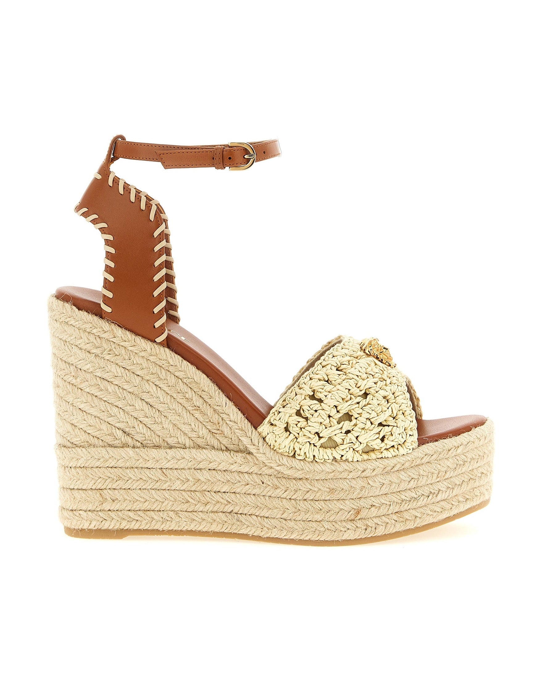 Versace La Medusa Espadrilles Sandals