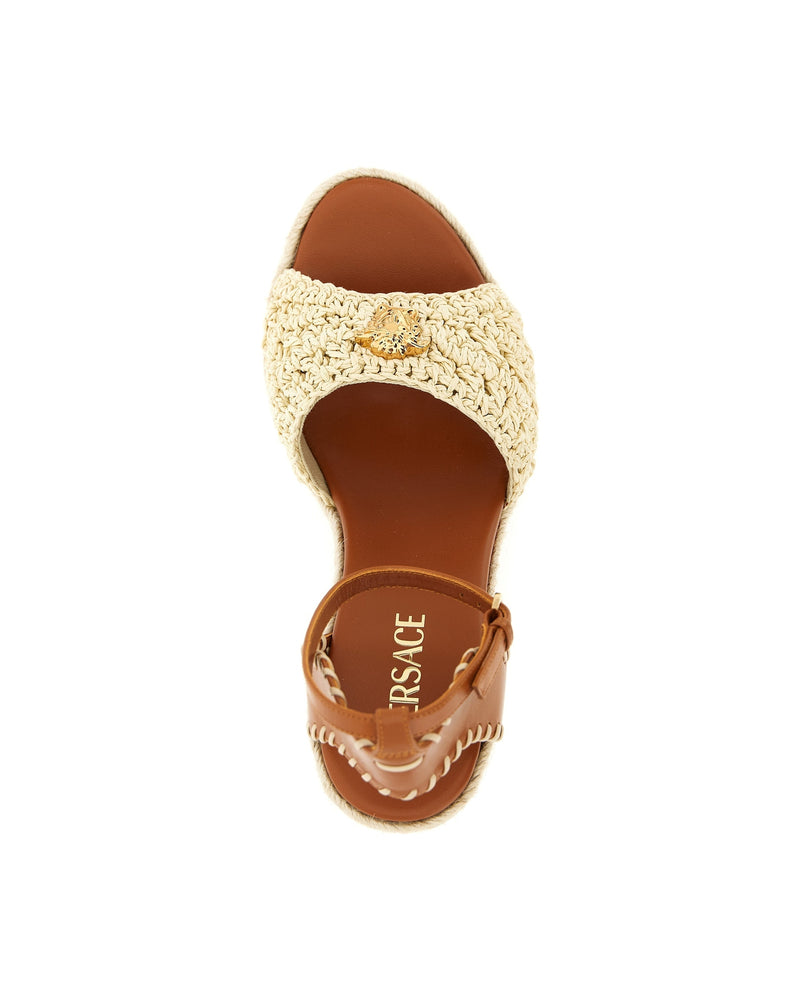 Versace La Medusa Espadrilles Glam Steals
