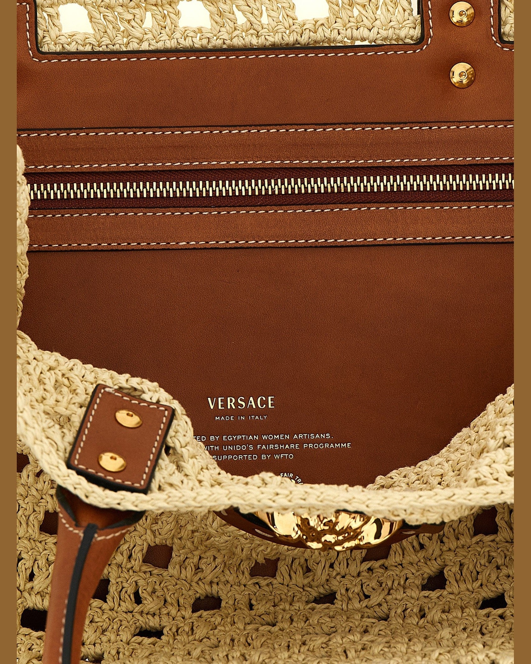 Versace La Medusa Large Shopping Bag Glam Steals