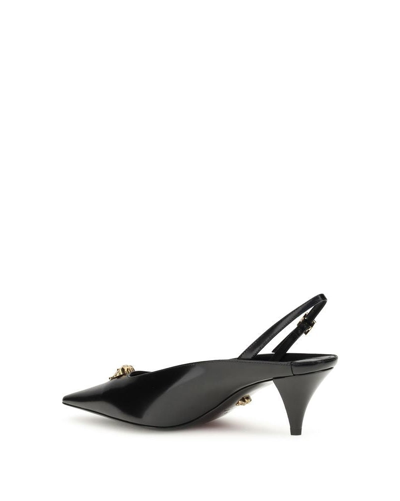 Versace La Medusa Slingback Pumps Glam Steals