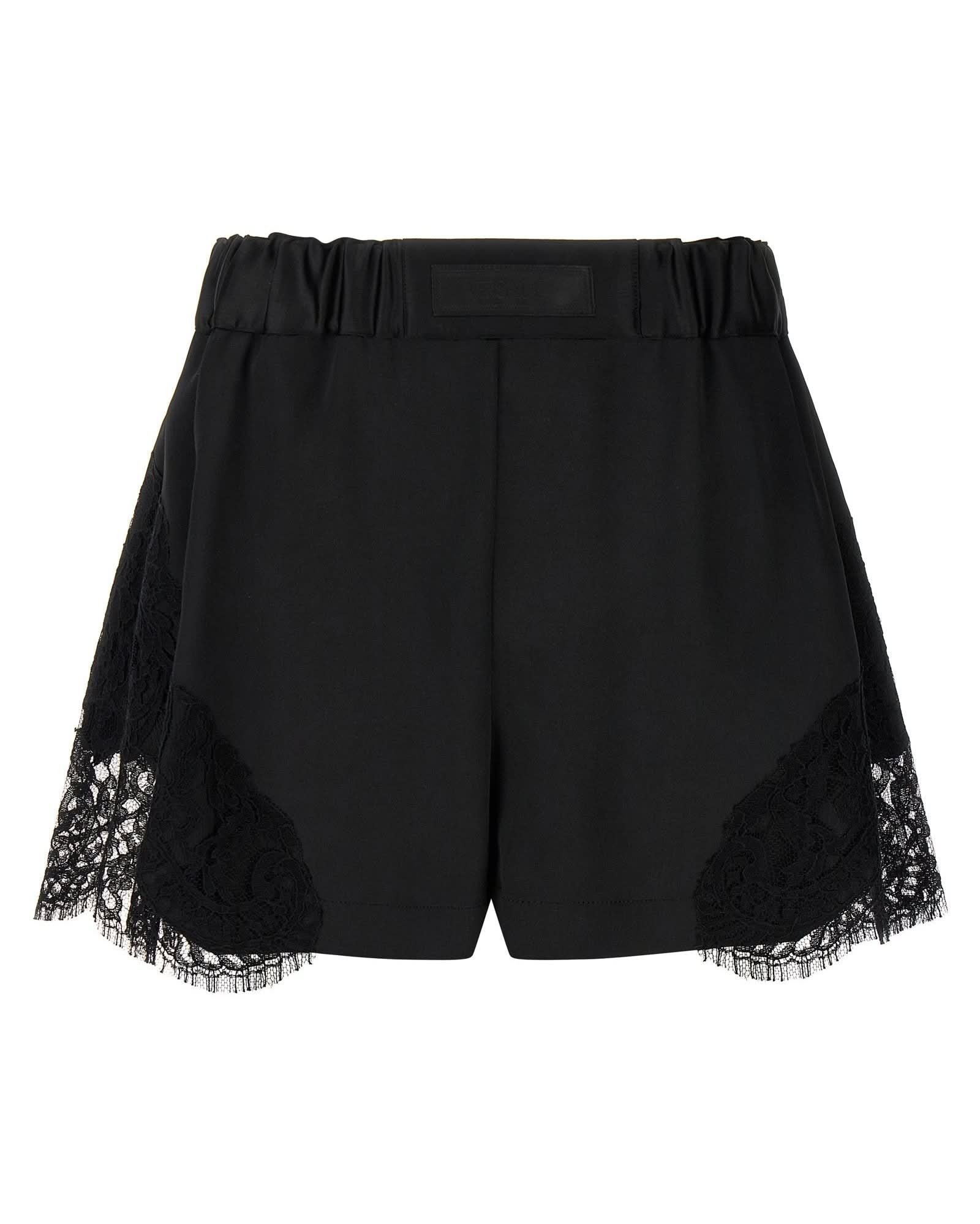 Versace Lace Insert Shorts Glam Steals