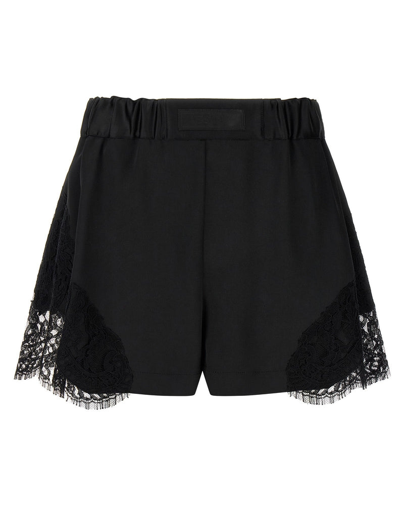 Versace Lace Insert Shorts Glam Steals