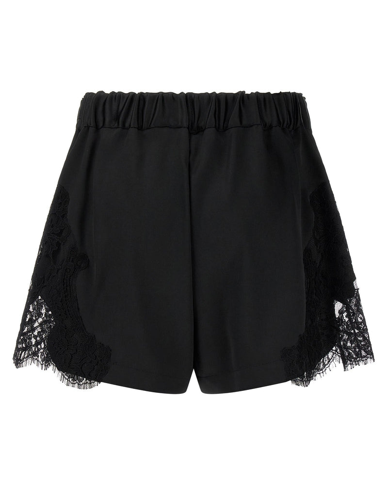 Versace Lace Insert Shorts Glam Steals