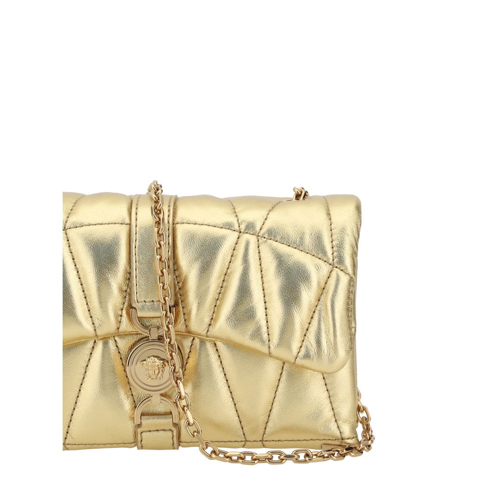 Versace Lambskin Kleio Mini Shoulder Bag Glam Steals