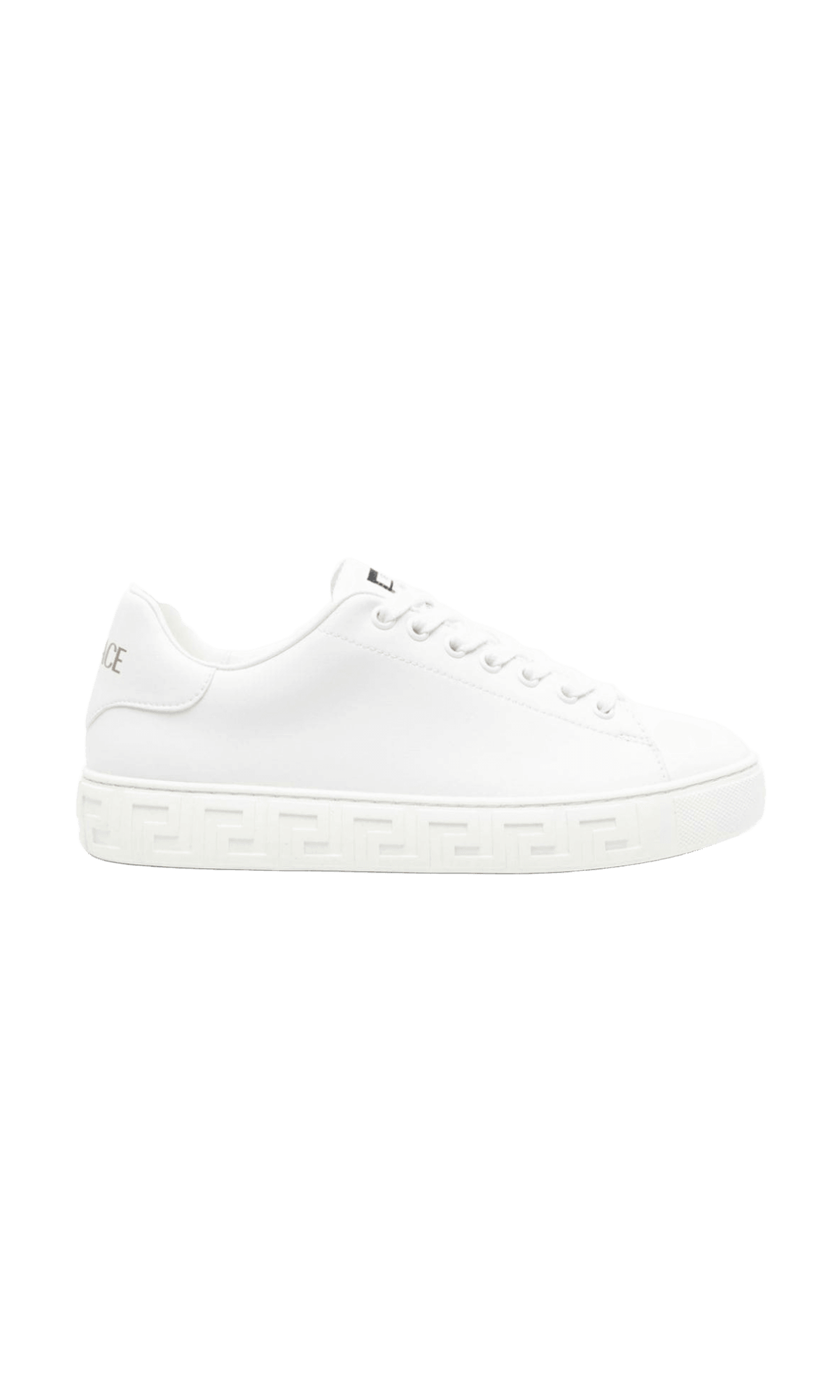Versace Leather Greca Faux Sneakers Glam Steals