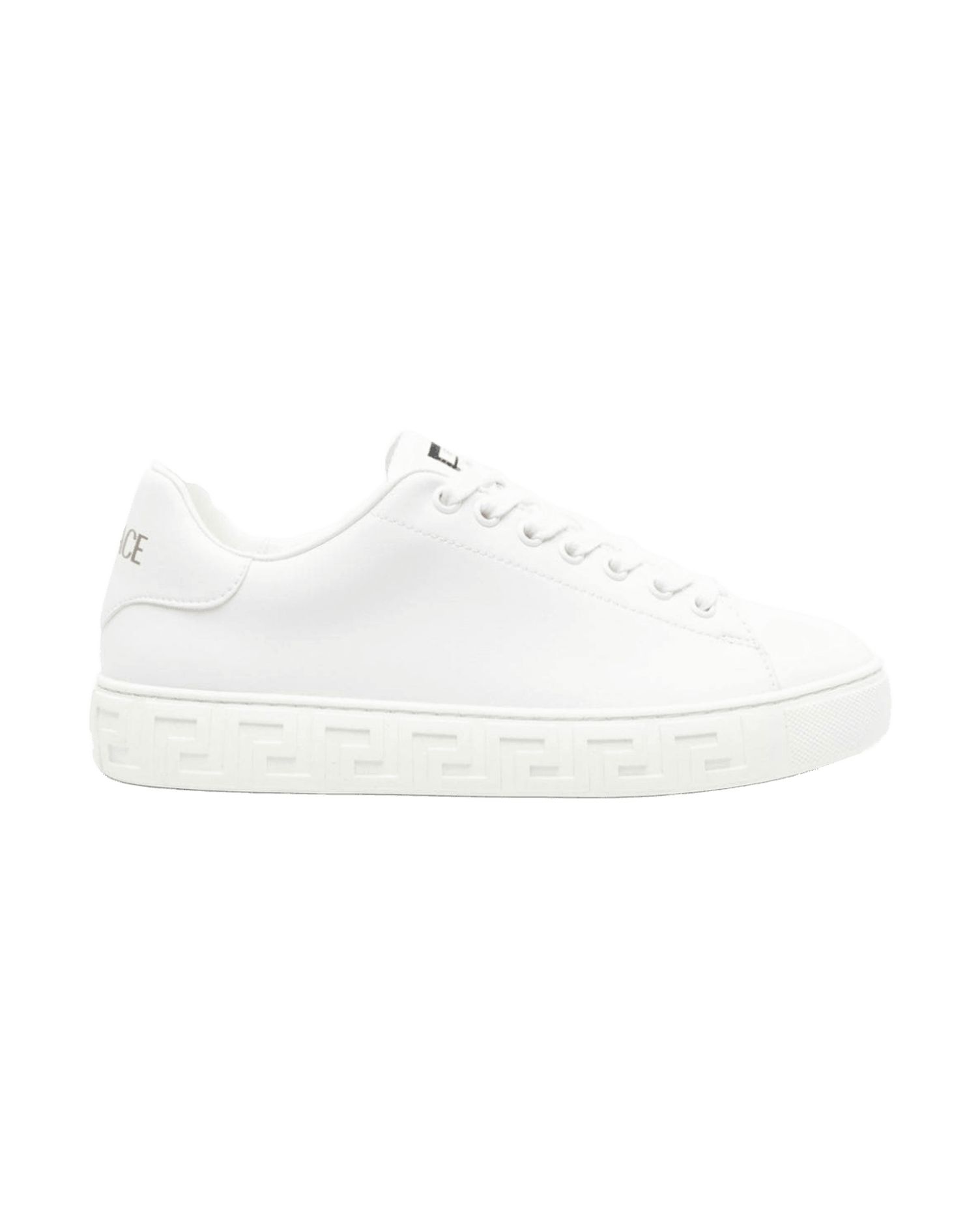 Versace Leather Greca Faux Sneakers Glam Steals