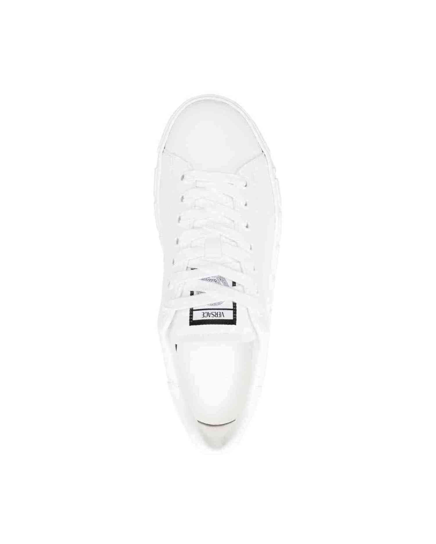 Versace Leather Greca Faux Sneakers Glam Steals