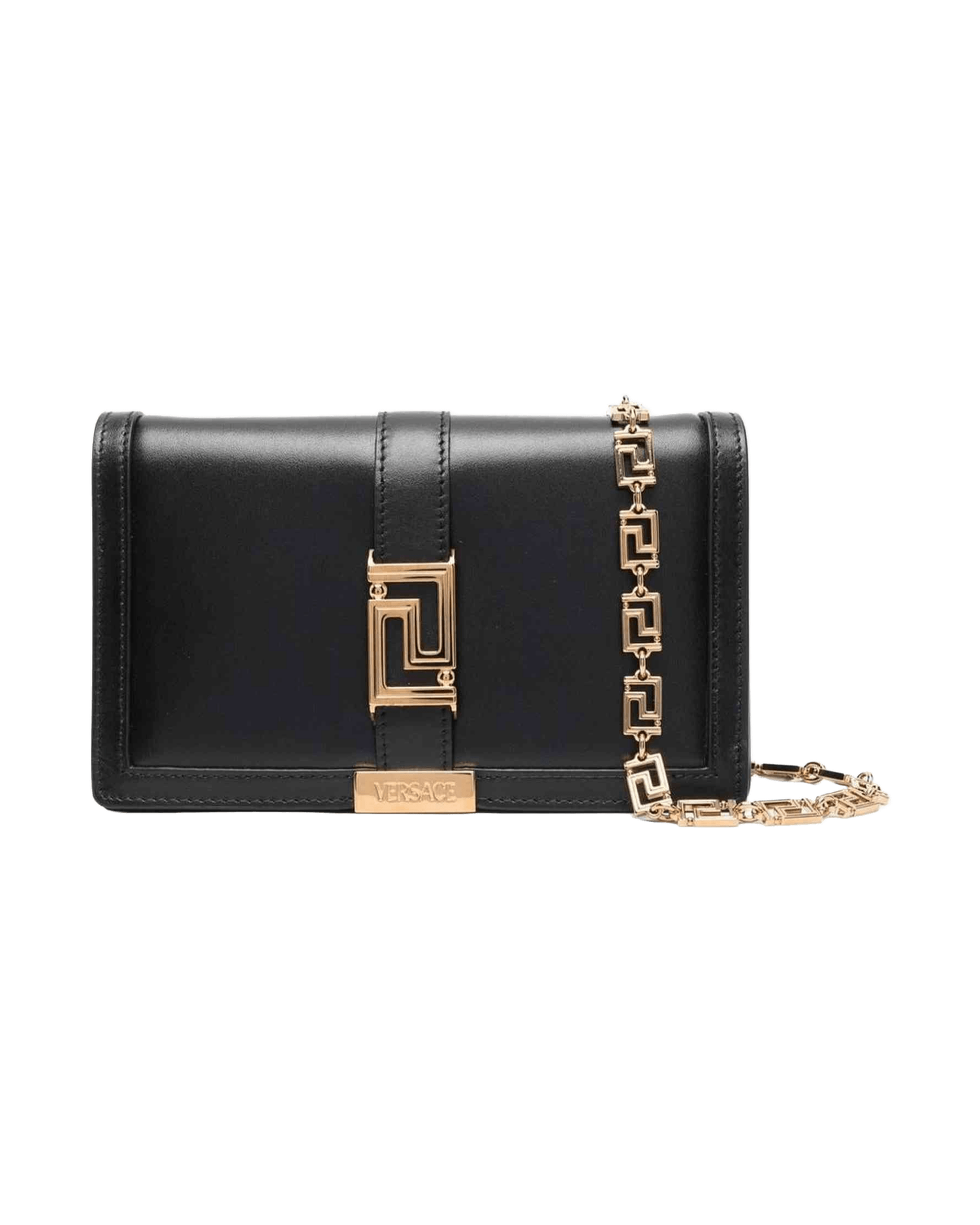 Versace Leather Greca Goddess Mini Crossbody Bag Glam Steals
