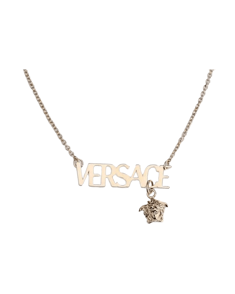Versace Logo Necklace Glam Steals