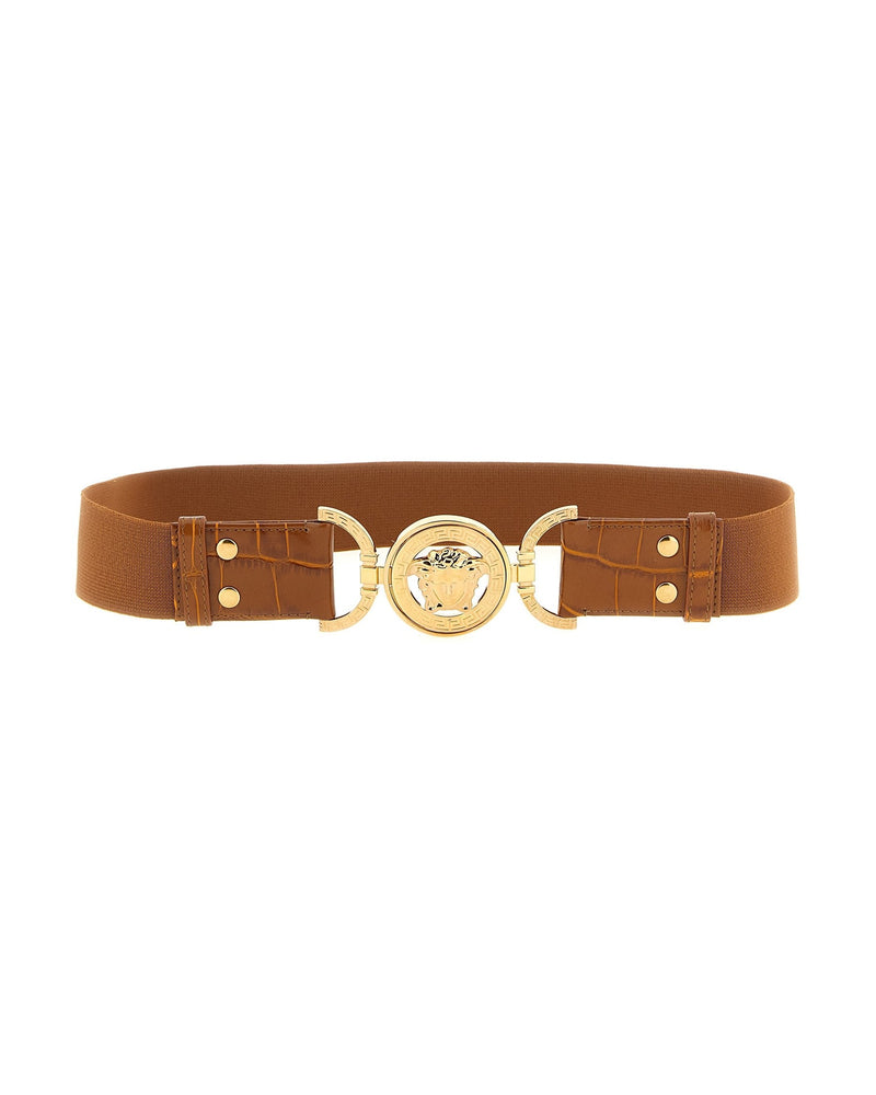 Versace Medusa 95 Elastic Belt Belts