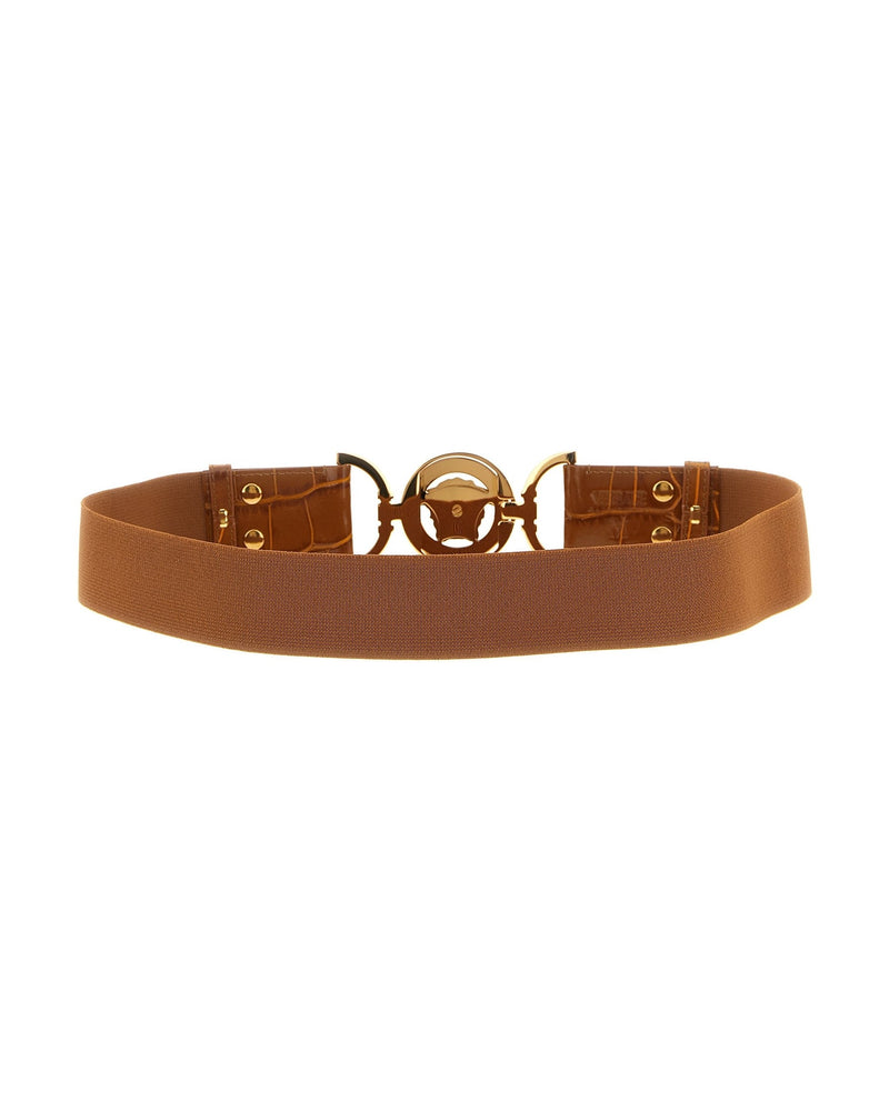 Versace Medusa 95 Elastic Belt Belts