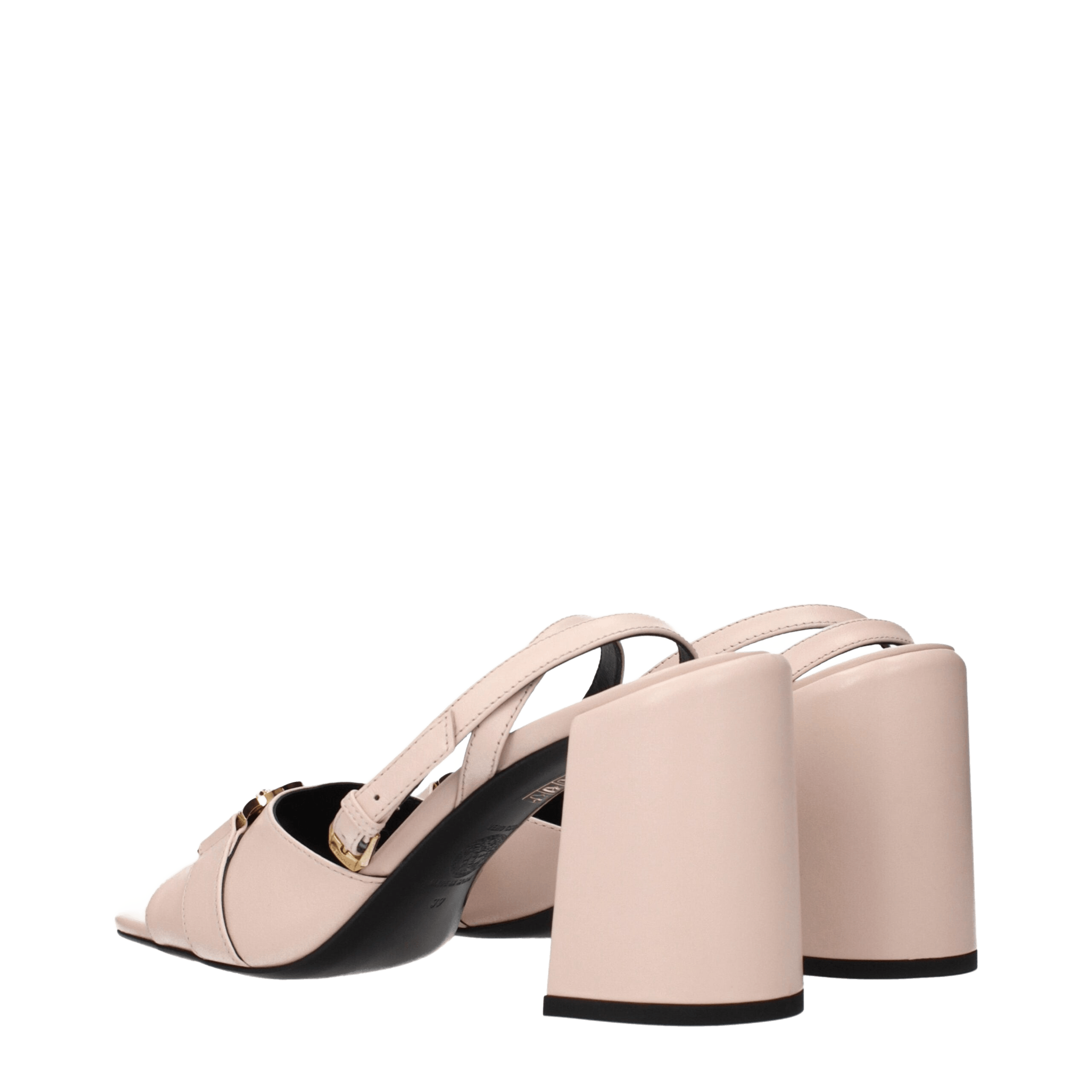 Versace Pink Leather Platforms Glam Steals