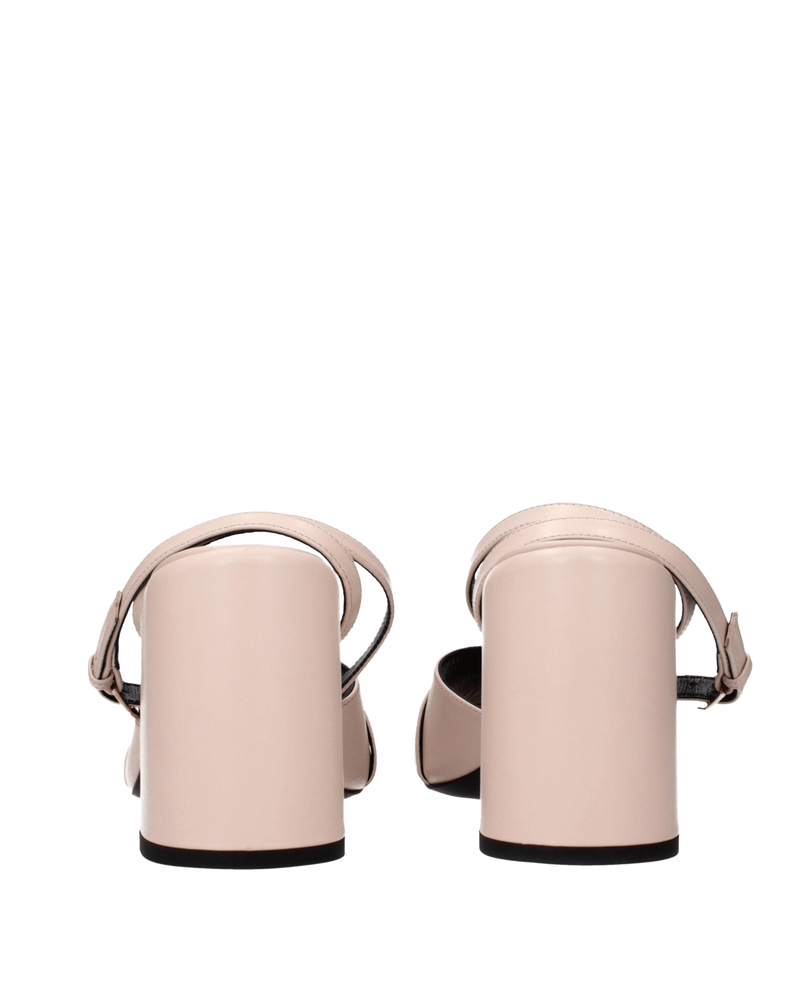 Versace Leather Pink Platforms Glam Steals