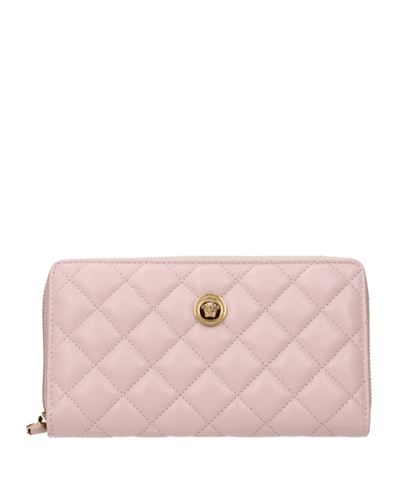 Versace Leather Pink Wallets Glam Steals