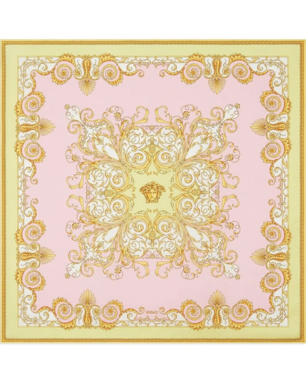 Versace Pink Scarf Scarves Hats & Gloves