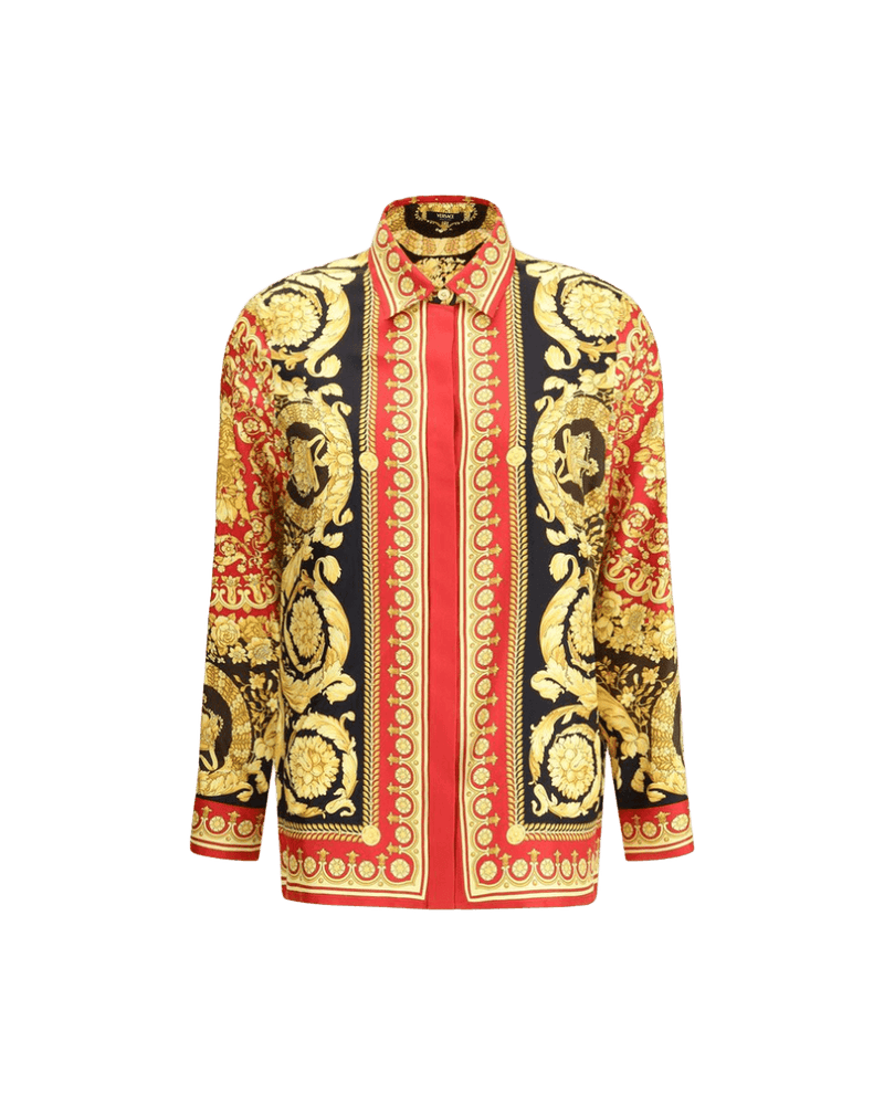 Versace Pure Silk Shirt Glam Steals