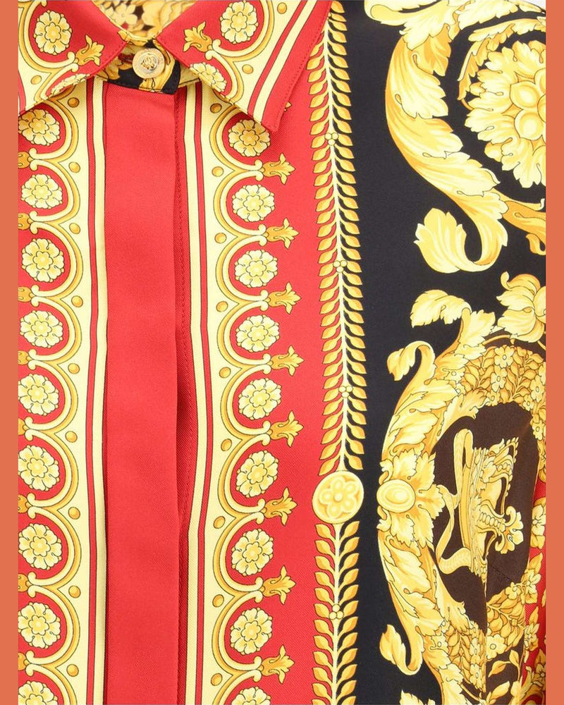 Versace Pure Silk Shirt Glam Steals