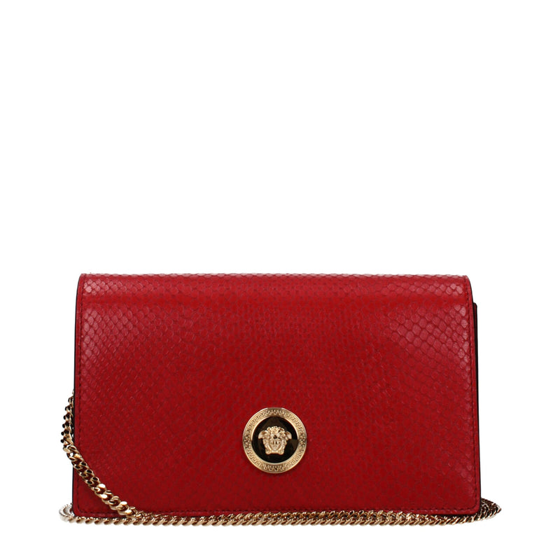Versace Red Leather Clutch Bag Glam Steals