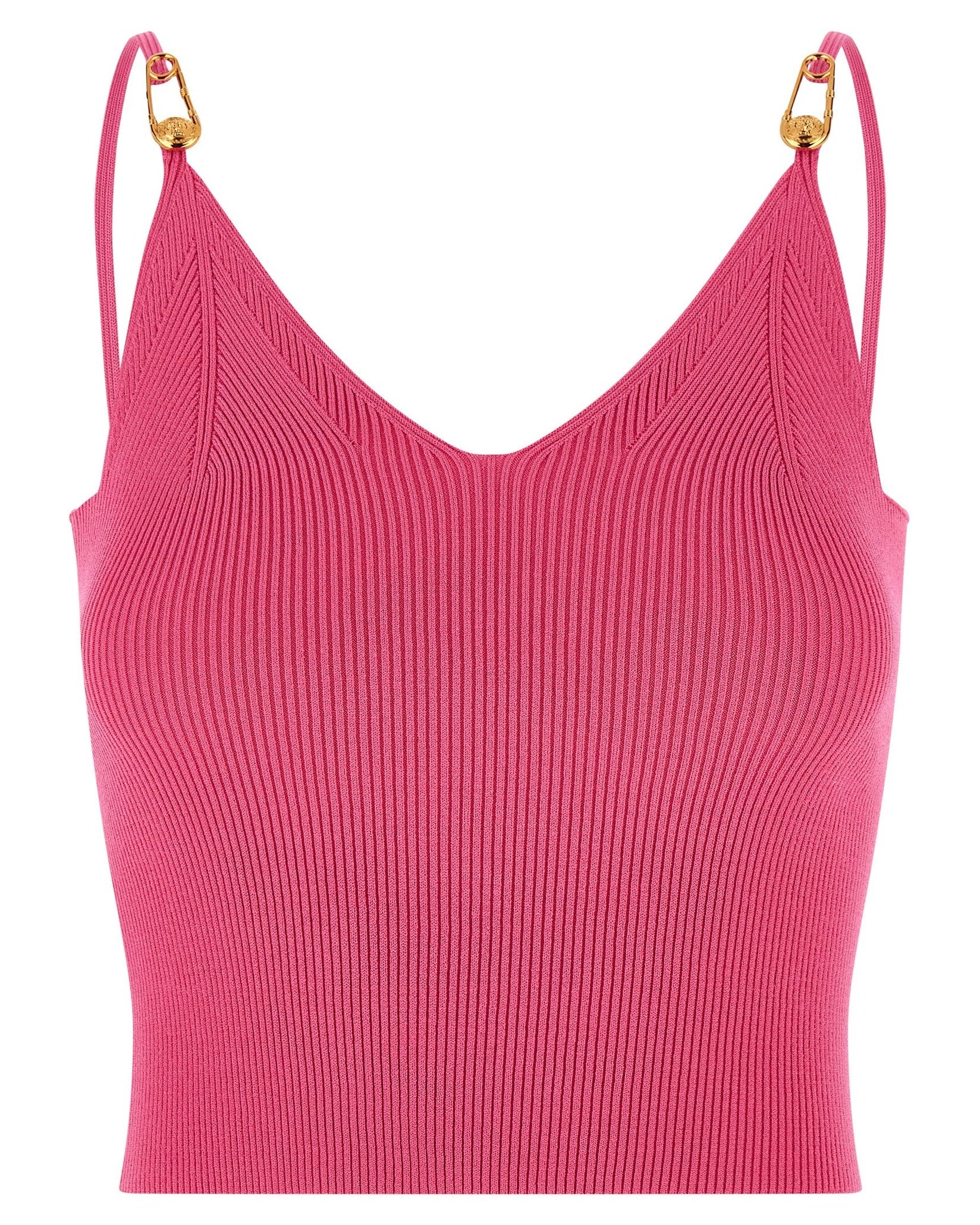 Versace Safety Pin Top Glam Steals
