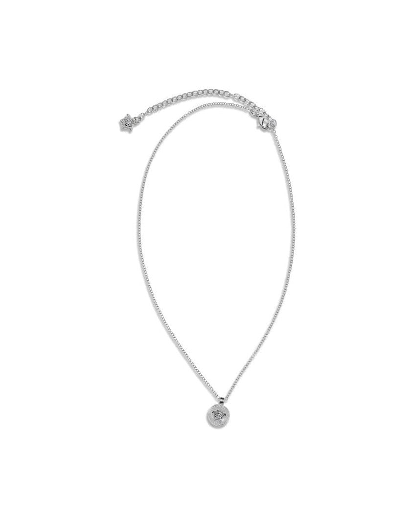 Versace Silver Metal Necklace Glam Steals