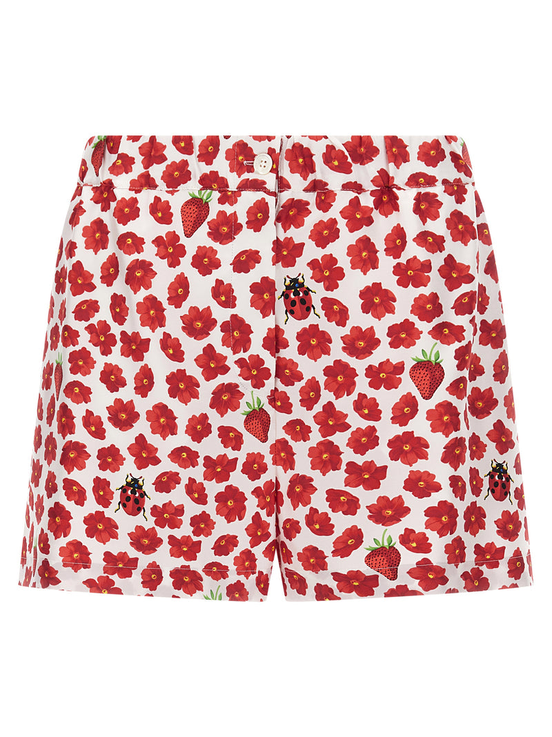 Versace Strawberry Garden Shorts Glam Steals