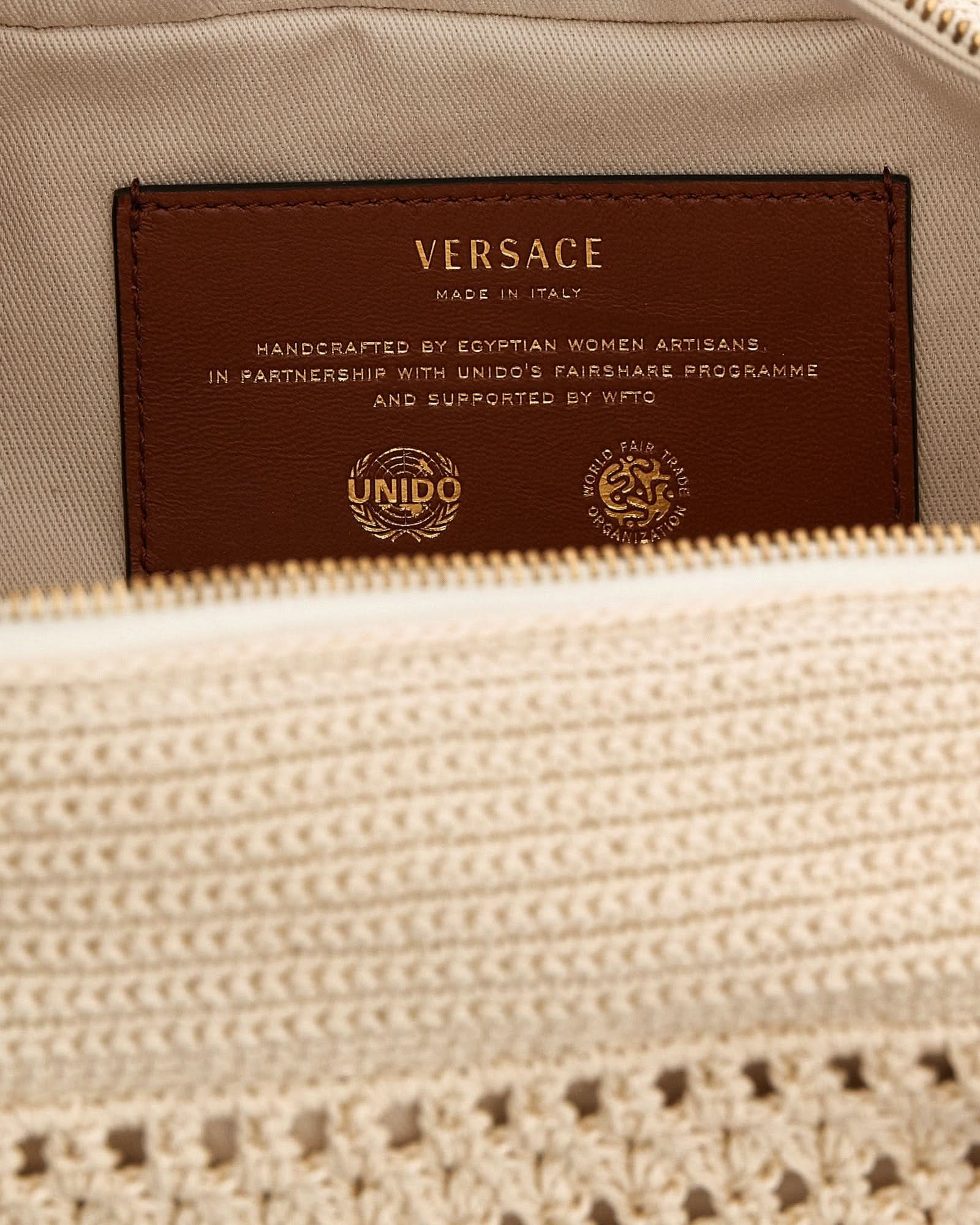 Versace Tag Shoulder Bag Shoulder