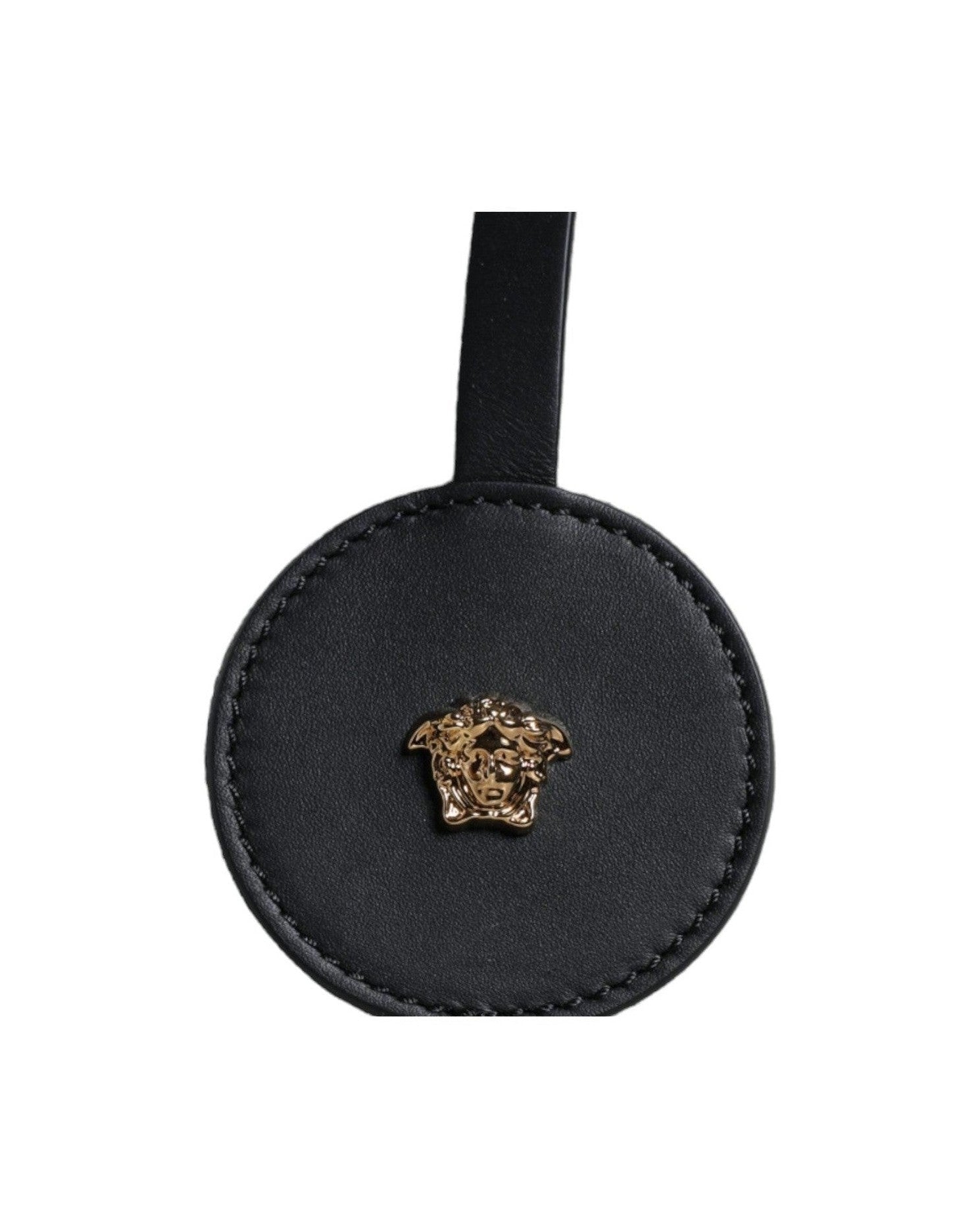 Versace Top Handle Canvas Leather Logo Crossbody Tote White Bag Glam Steals