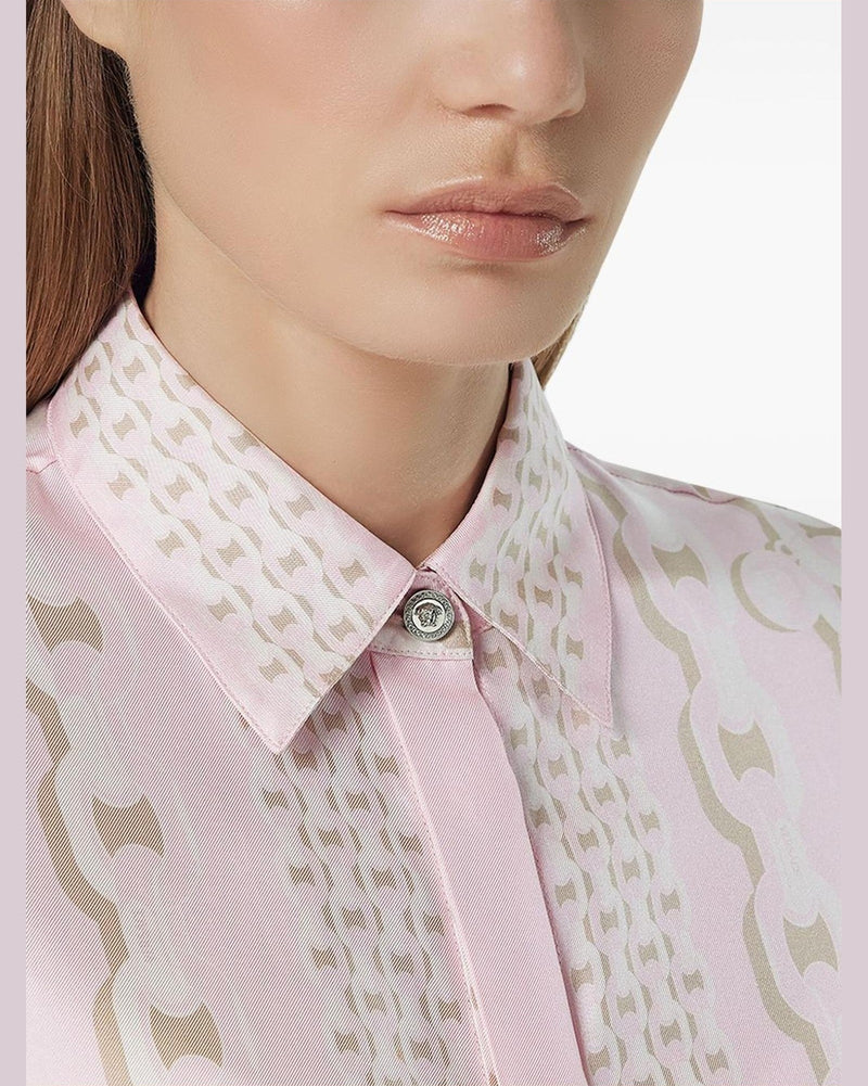 Versace Treasure Scarf Shirt Glam Steals