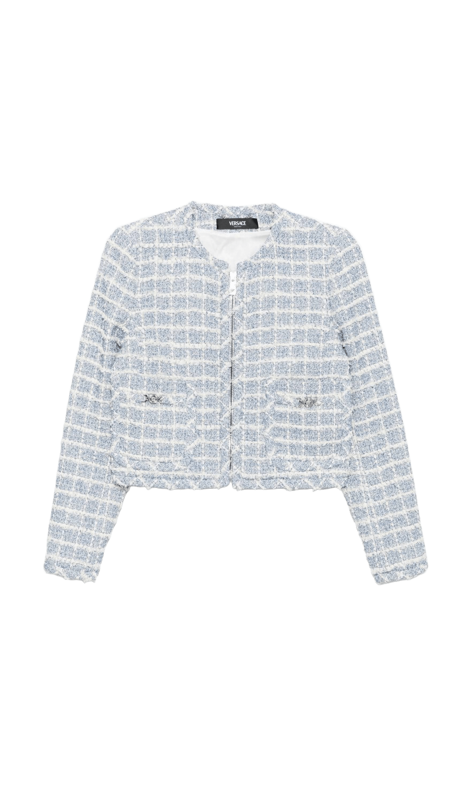 Versace Tweed Blazer Glam Steals