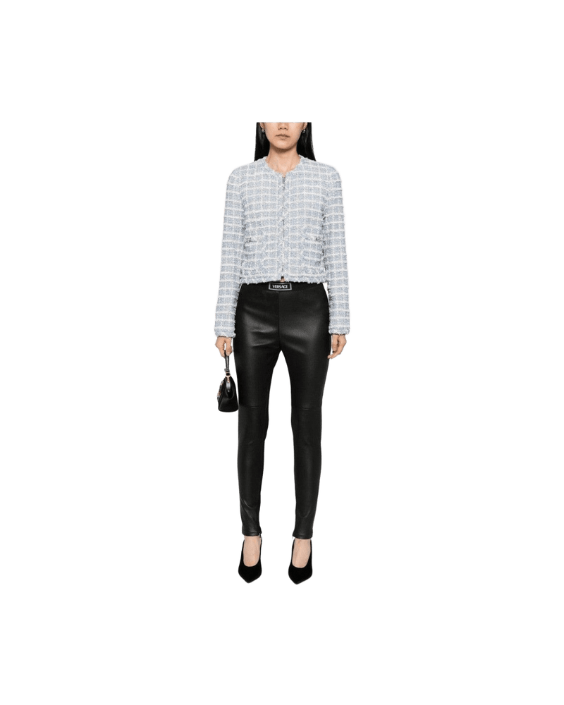 Versace Tweed Blazer Glam Steals