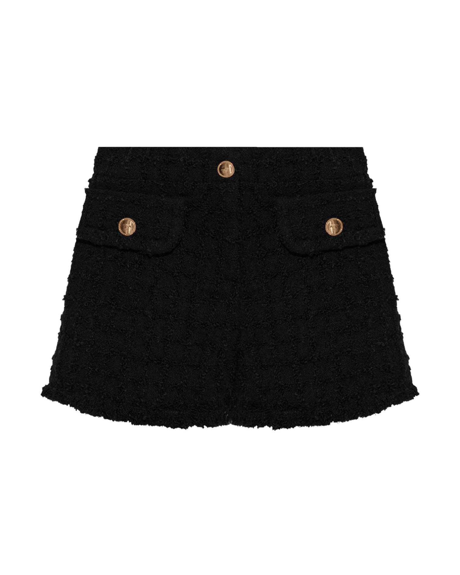 Versace Tweed Heritage Mini Shorts