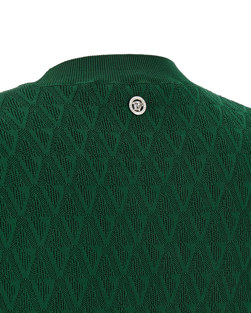 Versace V Pattern T-shirt Glam Steals